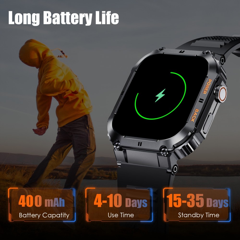 Smart Watch For Men And Women Wireless Connectivity AI Voice Assistant Message Push Custom Dial Multi Sport Mode For IOS And Android Phones