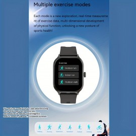 Smart Watch, Wireless Calling/Dial, Change Wallpaper, Activity Monitoring, For IOS/Andriod, Multi -Sport Mode, Calling Reminder And Rejection, SMS Reminder