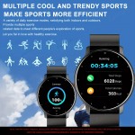 Ultimate Smartwatch Pro - Wireless Calling, Multi-Sport Mode, Heart Rate Monitoring, GPS, SMS & Information Reminders, Compatible with IOS and Android, Stylish Design for Men and Women, Changeable Wallpaper