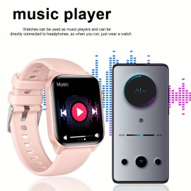 1pc Smart Watch, With Wireless Calling/Dial, Multi-Sport Modes, Various APP Reminders, Suitable For Men And Women, Sports Watches, Fitness Monitor, For IPhone And Android