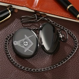 Funky Alloy Pocket Watch With Quartz Movement For Women, Unique Personalized Gift For Women Men