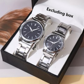 2 Silvery wristwatches 