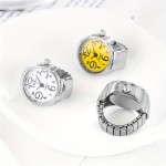 Chic 3pcs Set Women's Ring Watches - Vintage-Inspired Alloy Quartz Timepieces, Fashionable & Waterproof