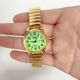 Golden Luminous Women's Watch