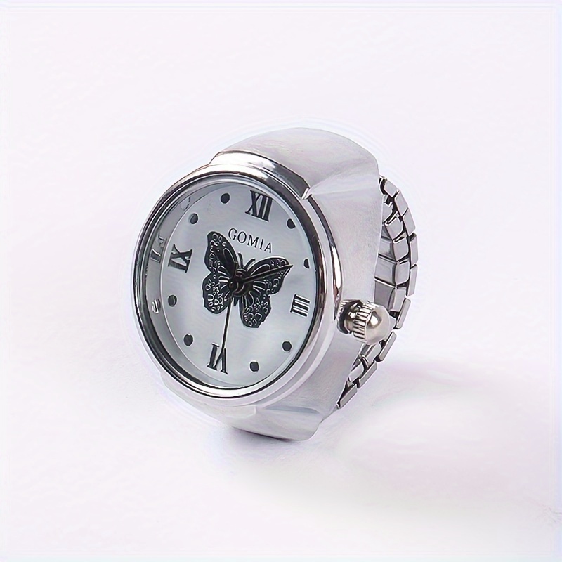 fashionable butterfly ring watches alloy strap alloy pointer elegant perfect gifts for her details 5