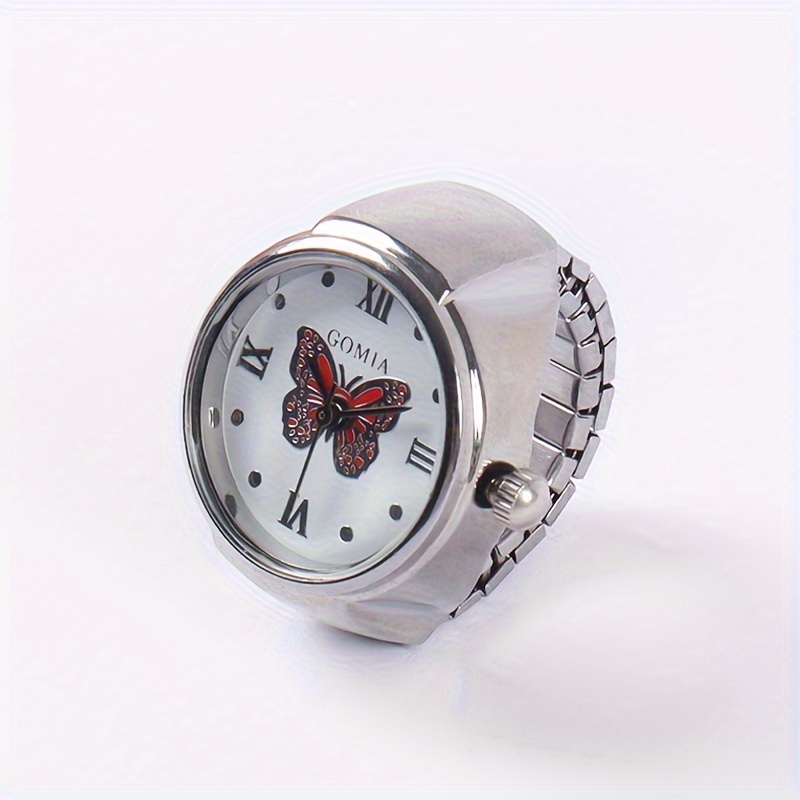 fashionable butterfly ring watches alloy strap alloy pointer elegant perfect gifts for her details 10